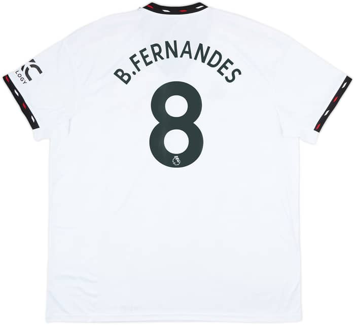 2022-23 Manchester United Away Shirt B.Fernandes #8 (XXL)