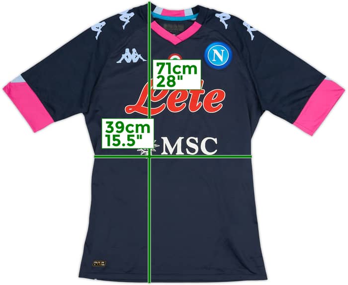 2020-21 Napoli Authentic Third Shirt - 7/10 - (S)