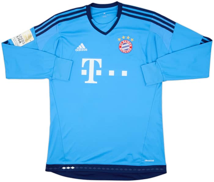 2015-16 Bayern Munich GK Shirt Neuer #1 - 6/10 - (M)