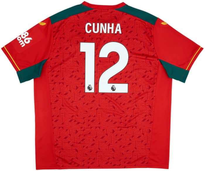 2023-24 Wolves Away Shirt Cunha #12 - 10/10 - (3XL)