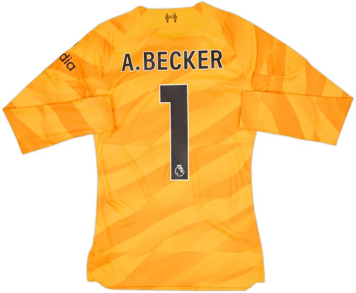 2023-24 Liverpool GK Shirt A.Becker #1 - 10/10 - (S)
