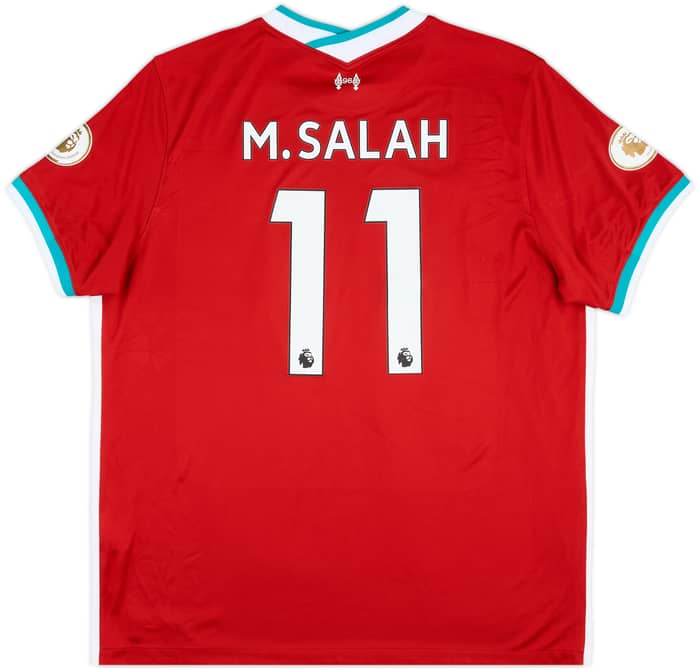 2020-21 Liverpool Home Shirt M.Salah #11 - 8/10 - (XXL)