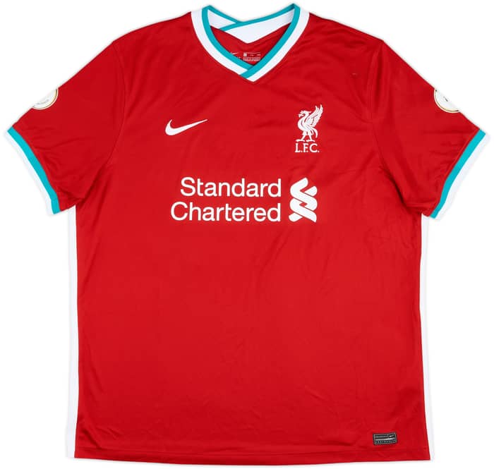 2020-21 Liverpool Home Shirt M.Salah #11 - 8/10 - (XXL)