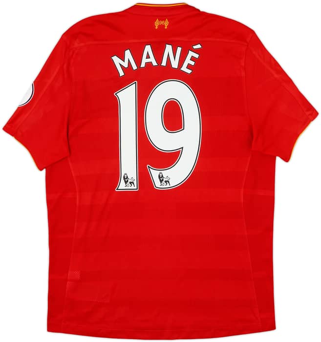 2016-17 Liverpool Home Shirt Mane #19 - 7/10 - (L)