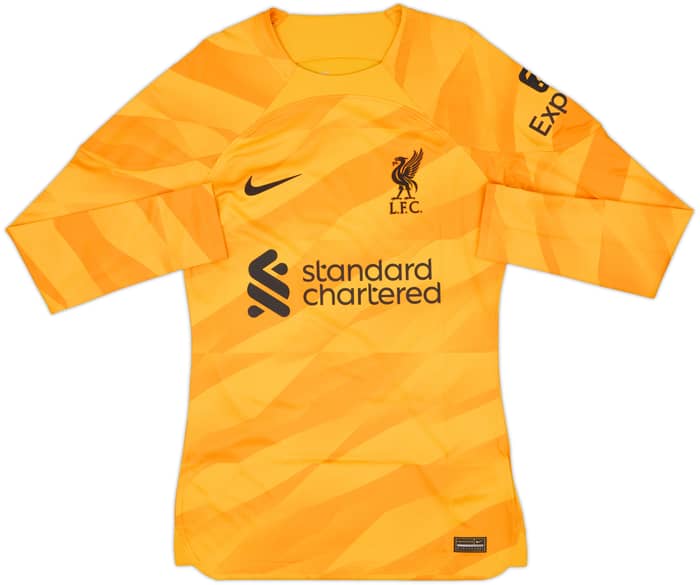 2023-24 Liverpool GK Shirt A.Becker #1 - 7/10 - (S)
