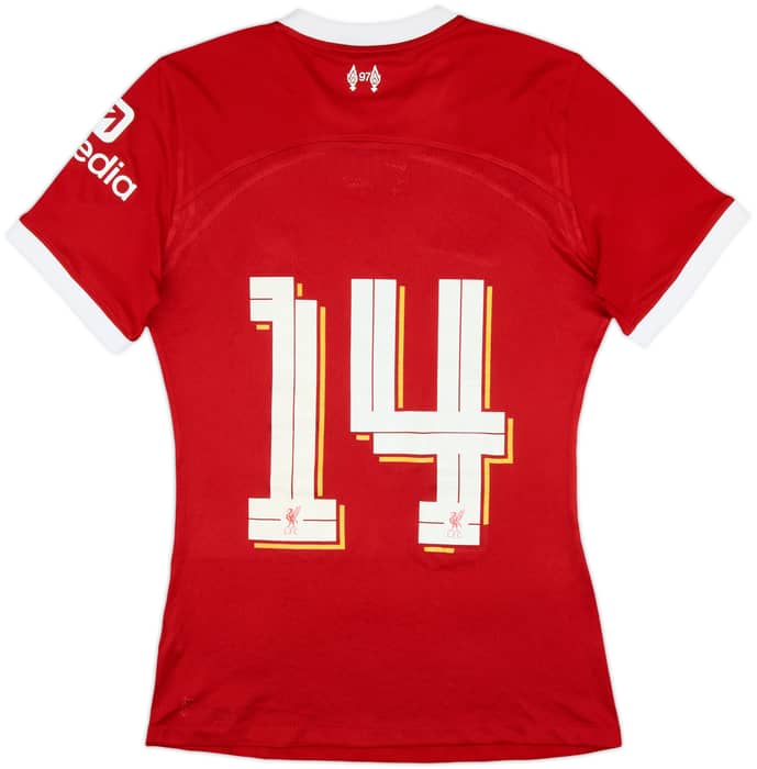 2023-24 Liverpool Authentic Home Shirt #14 - 6/10 - (Women's S)