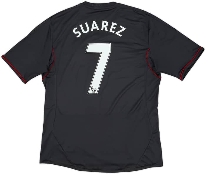 2011-12 Liverpool Away Shirt Suarez #7 - 6/10 - (L)