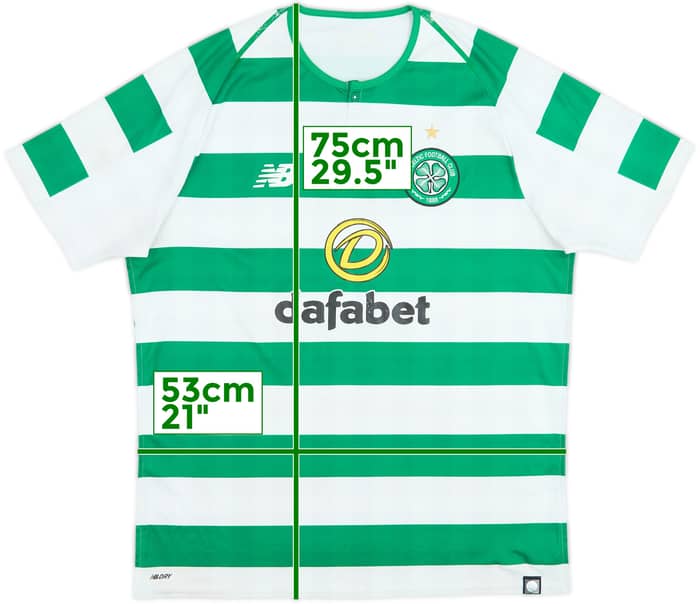 2018-19 Celtic Home Shirt - 5/10 - (L)