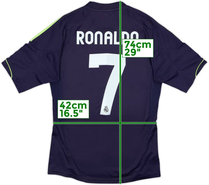 2012-13 Real Madrid Away Shirt Ronaldo #7 - 6/10 - (S)
