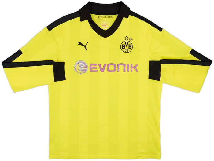 2012-13 Borussia Dortmund Winter Home L/S Shirt - 4/10 - (XXL)