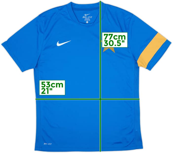 2010-11 Inter de Milán Nike Camiseta de Entrenamiento - 8/10 - (L)
