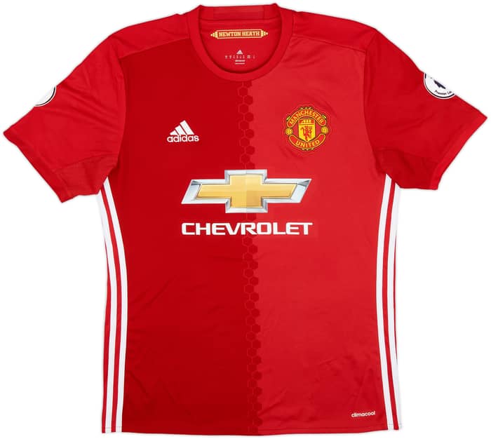 2016-17 Manchester United Home Shirt Ibrahimovic #9 - 8/10 - (M)