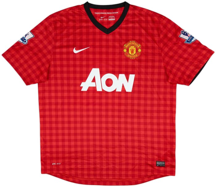 2012-13 Manchester United Home Shirt v.Persie #20 - 8/10 - (XL)