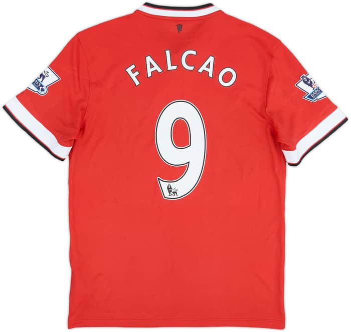 2014-15 Manchester United Home Shirt Falcao #9 - 9/10 - (M)