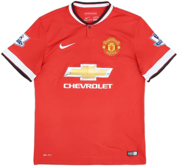 2014-15 Manchester United Home Shirt Falcao #9 - 9/10 - (M)