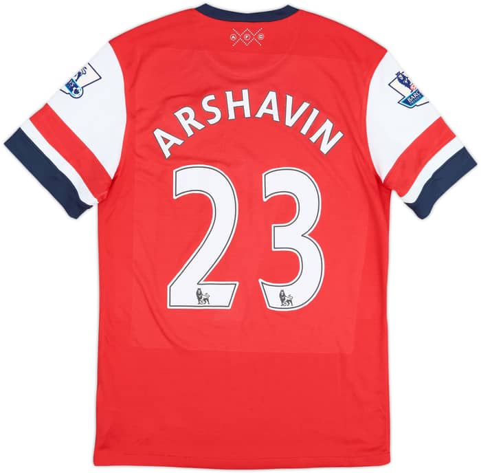 2012-14 Arsenal Home Shirt Arshavin #23 - 8/10 - (S)