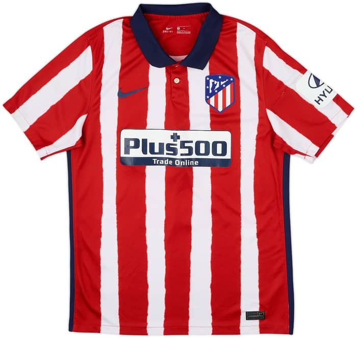 2020-21 Atletico Madrid Home Shirt - 6/10 - (M)