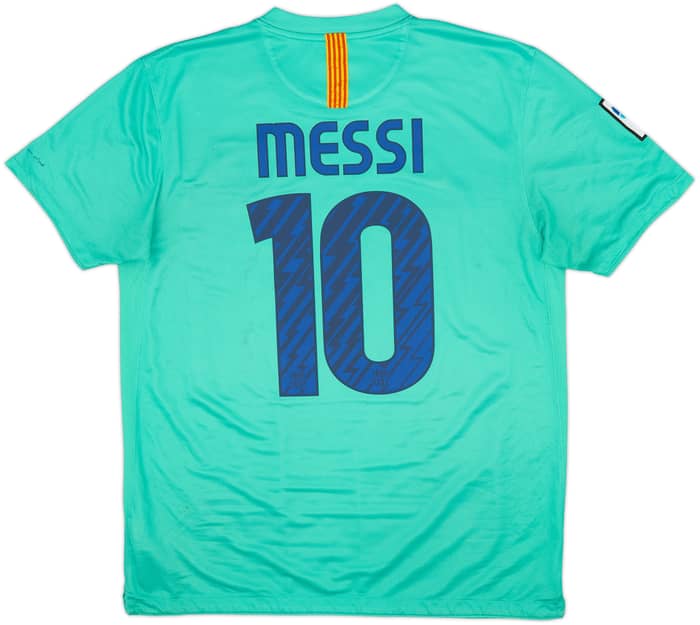 2010-11 Barcelona Away Shirt Messi #10 - 4/10 - (L)