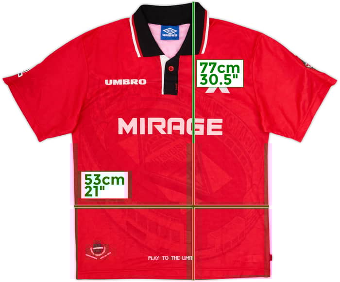 Camiseta de local del Urawa Red Diamonds 1997 - 6/10 - (M)