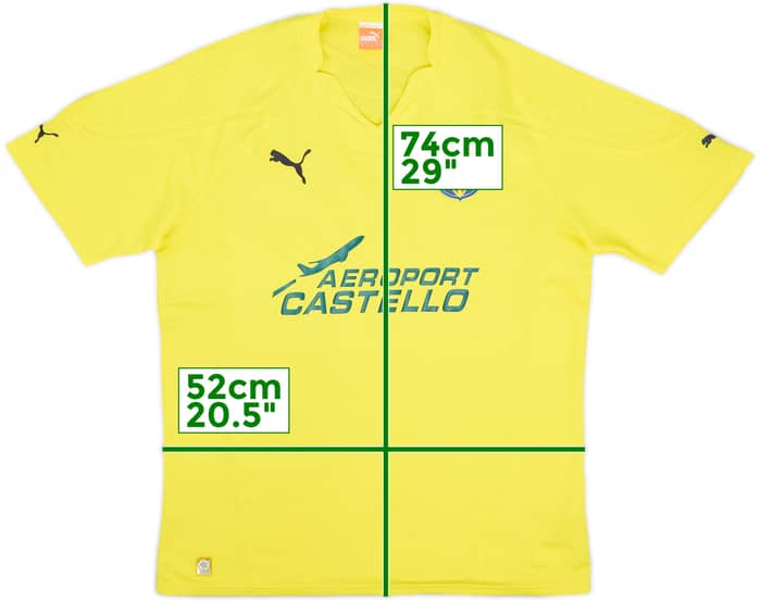 2010-11 Villarreal Home Shirt - 6/10 - (L)