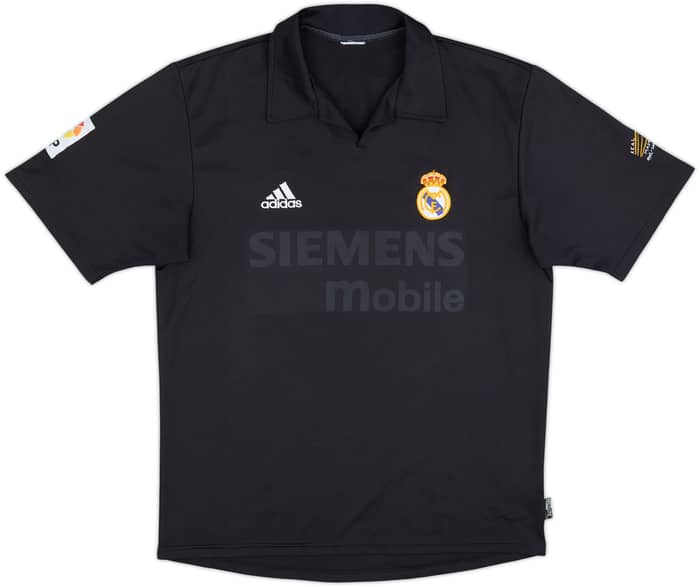 Camiseta de visitante del Real Madrid Centenario 2002-03 Figo #10 - 4/10 - (S)