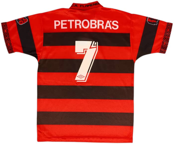 Camiseta de local del Centenario del Flamengo 1994-95 - 8/10 - (M)