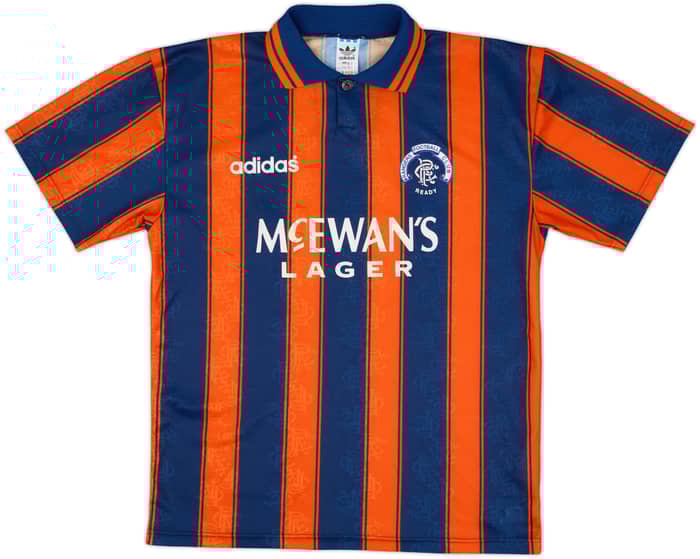 1993-94 Rangers Visitante Camiseta - 8/10 - (M)
