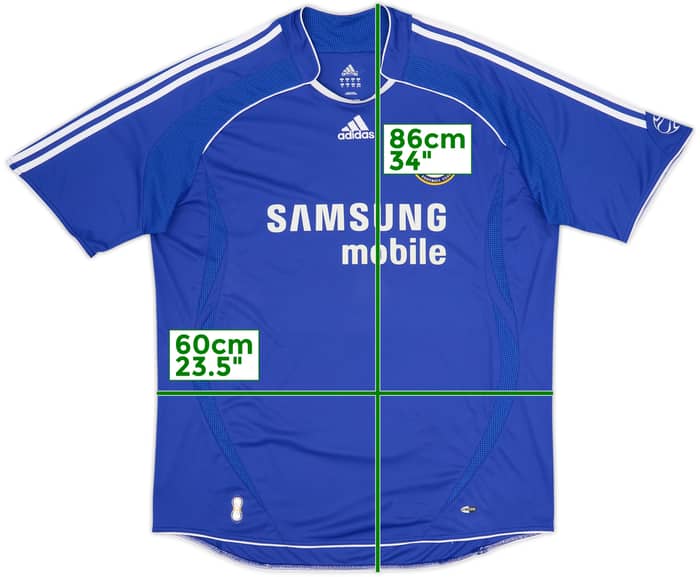 2006-08 Chelsea Home Shirt #2 - 6/10 - (XL)