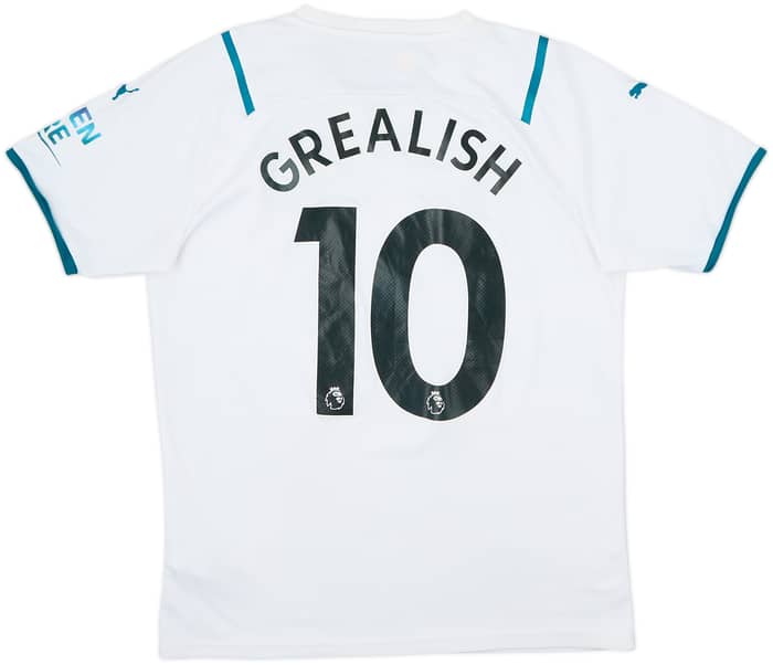 Camiseta de visitante del Manchester City 2021-22 Grealish #10 - 7/10 - (M)