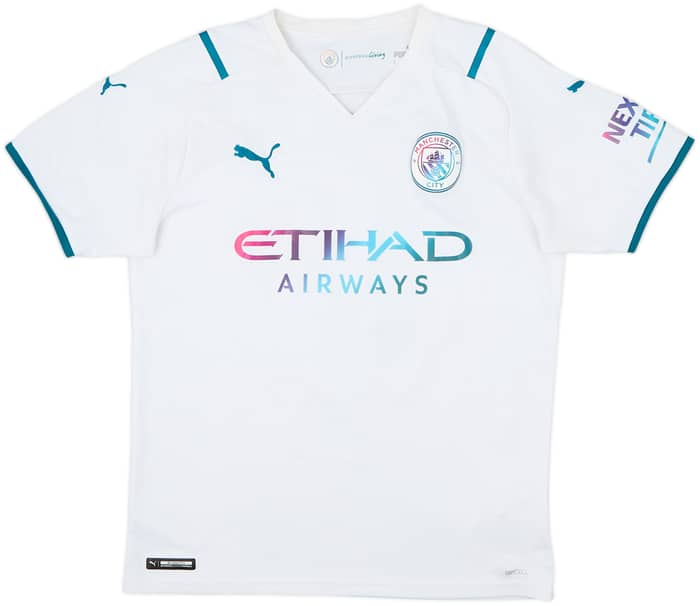 Camiseta de visitante del Manchester City 2021-22 Grealish #10 - 7/10 - (M)