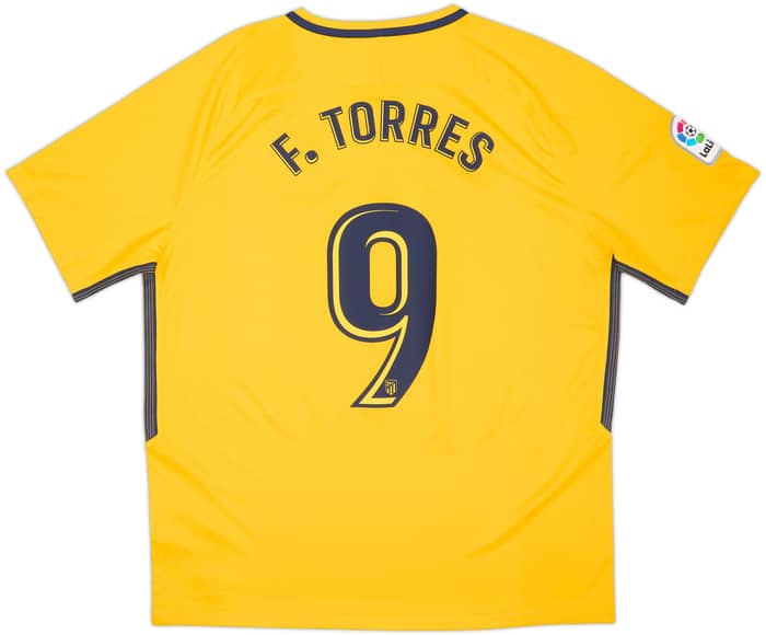 2017-18 Atletico Madrid Away Shirt F.Torres #9 (XL)