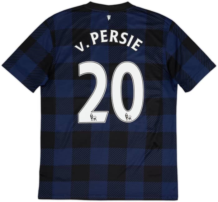 2013-14 Manchester United Camiseta Visitante V.Persie #20 - 9/10 - (M)