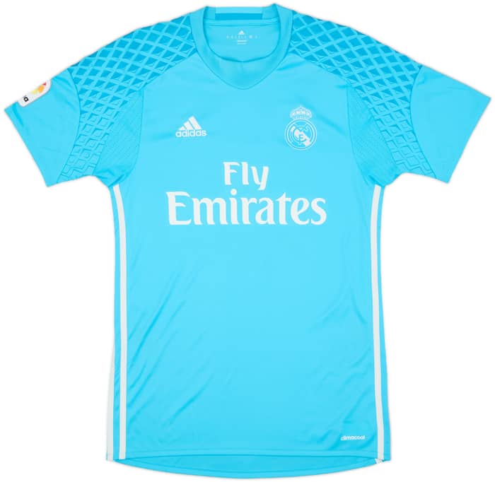 2016-17 Real Madrid GK S/S Shirt Navas #1 - 9/10 - (S)