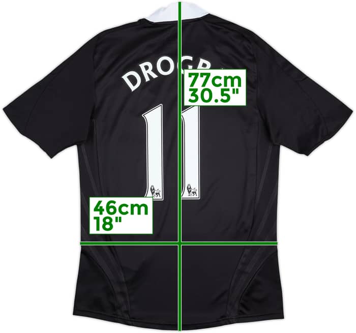 2008-09 Chelsea Away Shirt Drogba #11 - 6/10 - (S)