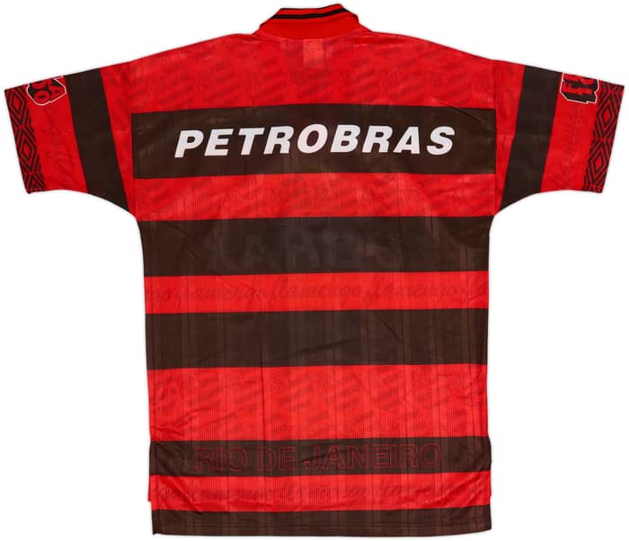 1995-96 Flamengo Centenary Home Shirt - 10/10 - (M)