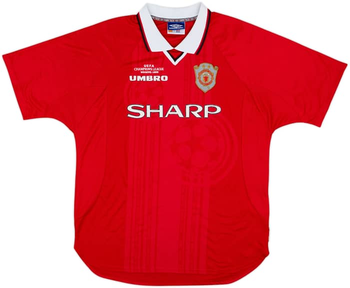 1999-00 Manchester United 'CL Winners' Shirt Keane #16 - 8/10 - (XL)