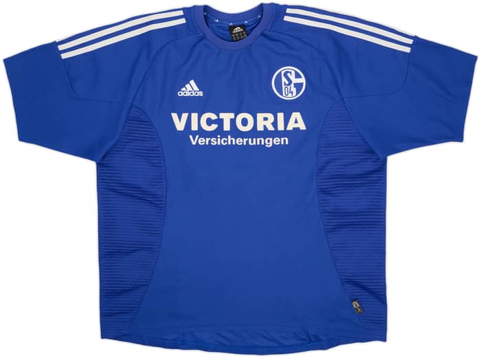 2002-04 Schalke Home Shirt #18 - 9/10 - (XL)