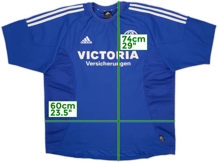 2002-04 Schalke Home Shirt #18 - 9/10 - (XL)