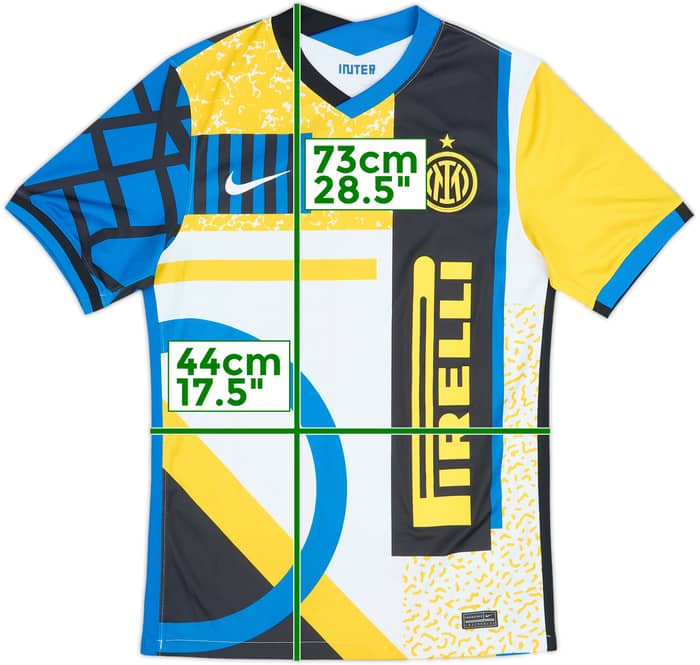 2020-21 Inter Milan Fourth Shirt - 7/10 - (S)