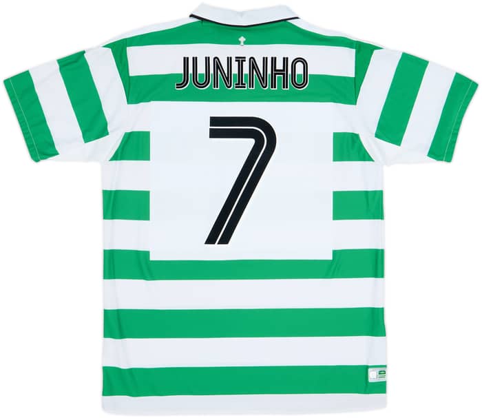 2004-05 Celtic Home Shirt Juninho #7 (L)