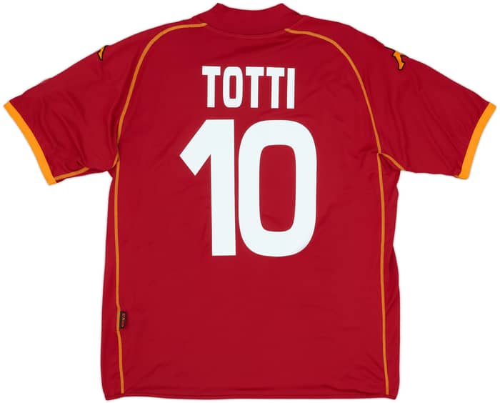 2008-09 Roma Local Camiseta Totti #10 - 6/10 - (XL)
