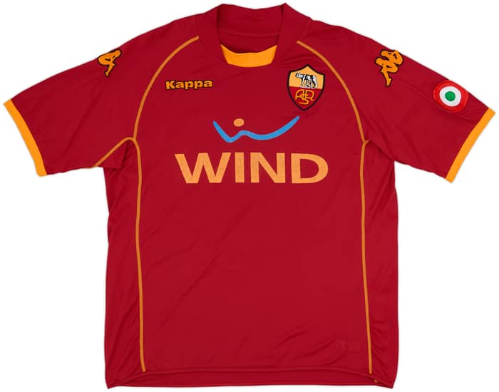 2008-09 Roma Local Camiseta Totti #10 - 6/10 - (XL)