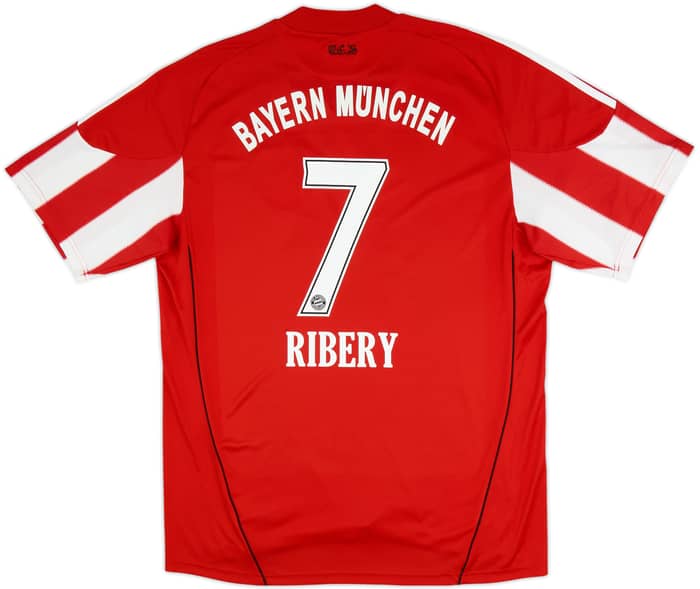 2010-11 Bayern Munich Home Shirt Ribery #7 - 6/10 - (XL)