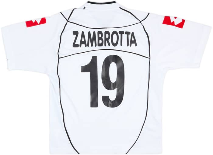 Camiseta de visitante del Juventus 2002-03 Zambrotta #19 - 9/10 - (L)