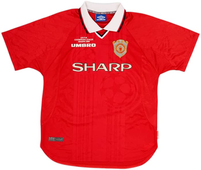 1999-00 Manchester United 'CL Winners' Shirt Keane #16 - 7/10 - (L)