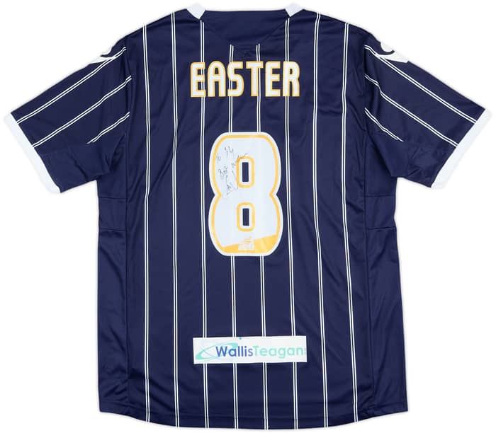 2013 Millwall Match Issued Signed Testimonial Home Shirt Easter #8