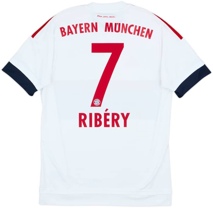 2015-16 Bayern Munich Away Shirt Ribery #7 - 8/10 - (S)