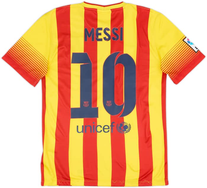 2013-15 Barcelona Away Shirt Messi #10 - 6/10 - (S)