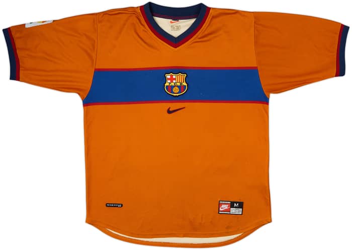 1998-00 Barcelona Third Shirt Rivaldo #11 - 7/10 - (M)