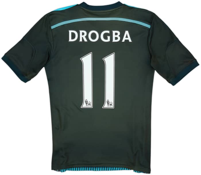 2014-15 Chelsea Third Shirt Drogba #11 - 7/10 - (XL.Boys)